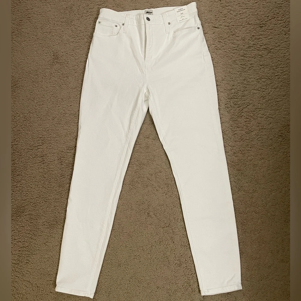 Jcrew Curvy toothpick Jean Size 30 NWT